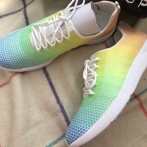 Jessica Simpson multi color sneakers